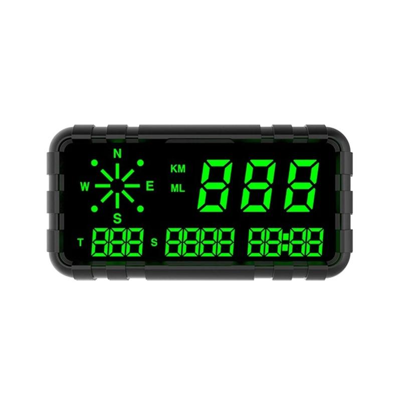  ÷̿  HUD GPS  ӵ Over Speed Alarm Compa